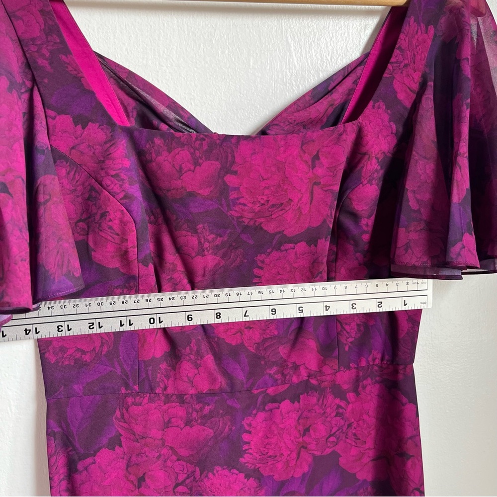 NWT Sachin & Babi Aurora Gown Dress Sizes 0, 4 Magenta / Pink - Picture 14 of 16